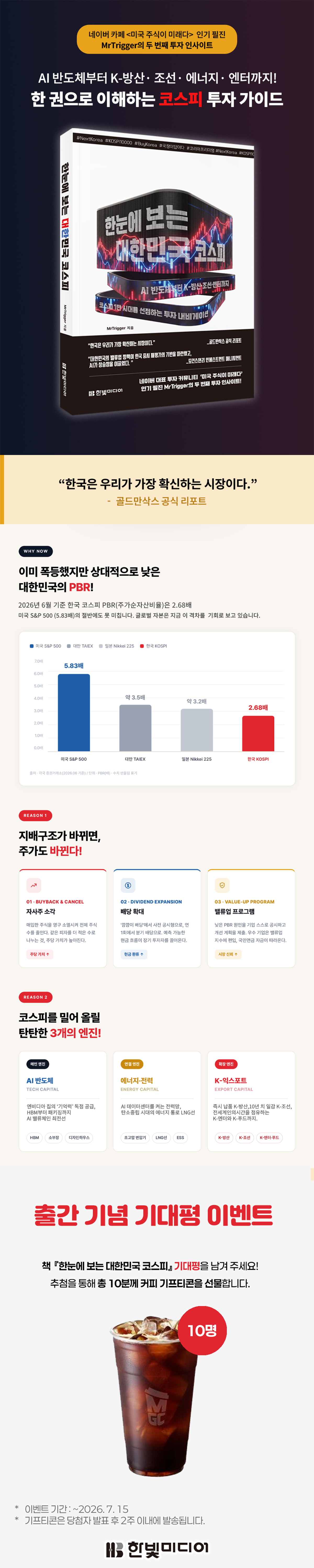 『한눈에 보는 대한민국 코스피』 출간 기념 기대평 이벤트